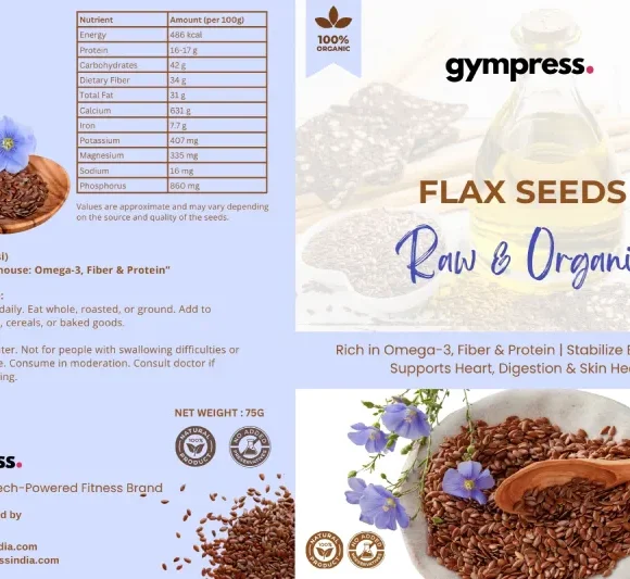 flax seeds label 580x533